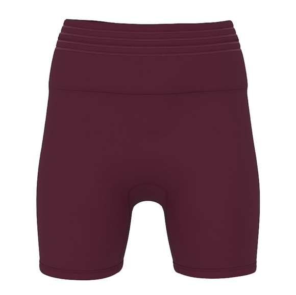 NEW VS Pink 6" Relay Shorts In Burgundy Sz XL NWOT - Picture 3 of 5